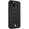BMW BMHCP14S22RPSK ümbris iPhone 14, must, Leather Seats Pattern