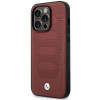BMW BMHMP14L22RPSR Leather Seats Pattern MagSafe ümbris telefonile Apple iPhone 14 Pro 6,1″, bordoo