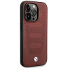 BMW BMHMP14L22RPSR Leather Seats Pattern MagSafe ümbris telefonile Apple iPhone 14 Pro 6,1″, bordoo