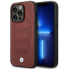 BMW BMHMP14X22RPSR Leather Seats Pattern MagSafe ümbris telefonile Apple iPhone 14 Pro Max 6,7″, bordoo