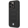 BMW BMHMP14X22RPSK Leather Seats Pattern MagSafe ümbris telefonile Apple iPhone 14 Pro Max 6,7″, must