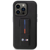 BMW BMHCP14X22GSLK Grip Stand Hot Stamp kõva ümbris, sobib mudelile Apple iPhone 14 Pro Max, must