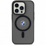 BMW BMHMP14MDSLK Signature MagSafe kõva ümbris, sobib mudelile Apple iPhone 14 Plus / 15 Plus, must