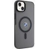 BMW BMHMP14MDSLK Signature MagSafe kõva ümbris, sobib mudelile Apple iPhone 14 Plus / 15 Plus, must