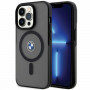 BMW BMHMP14LDSLK Signature MagSafe kõva ümbris, sobib mudelile Apple iPhone 14 Pro, must