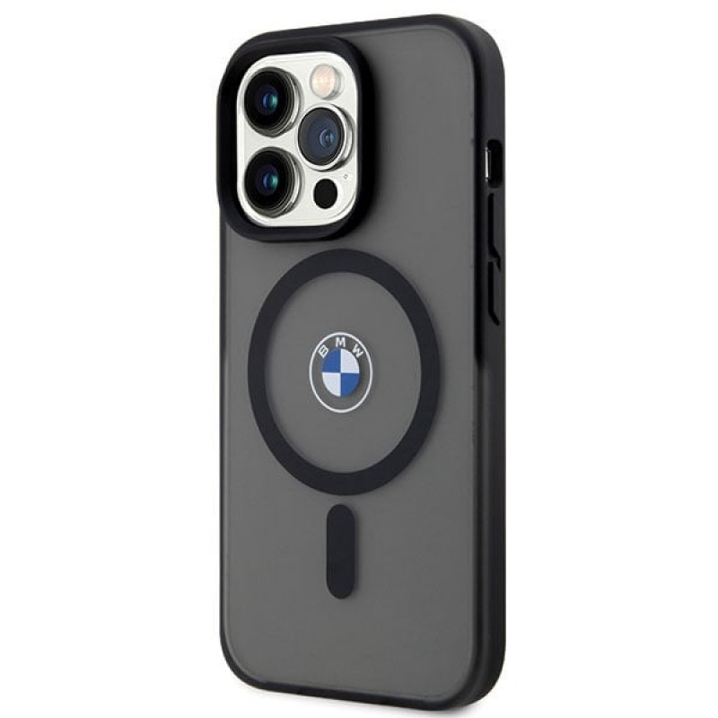 BMW BMHMP14XDSLK Signature MagSafe kõva ümbris, sobib mudelile Apple iPhone 14 Pro Max, must