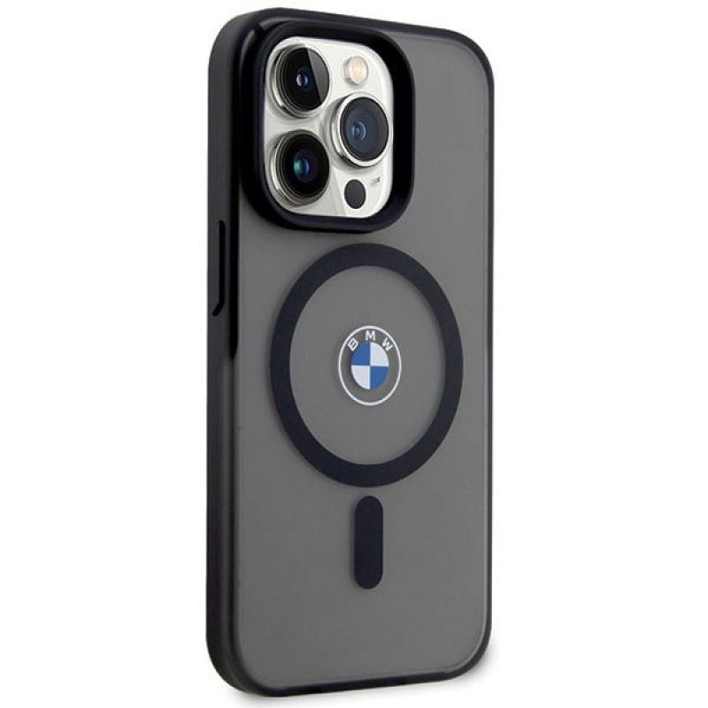 BMW BMHMP14XDSLK Signature MagSafe kõva ümbris, sobib mudelile Apple iPhone 14 Pro Max, must