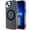 BMW BMHMP14MHTGE Gradient Bumper MagSafe kõva ümbris, sobib mudelile Apple iPhone 14 Plus / 15 Plus, hall