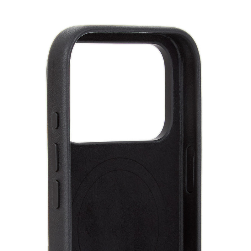 Mujjo Troubadour nahkümbris Apple iPhone 18 Pro / 17 Pro jaoks, MagSafe, must