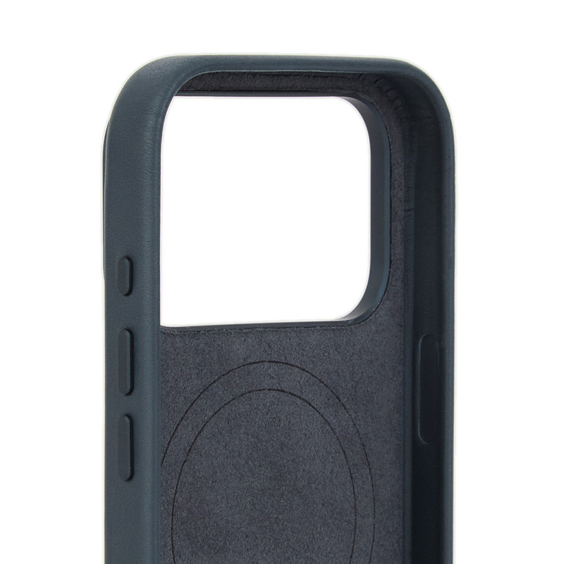 Mujjo Troubadour nahkümbris Apple iPhone 18 Pro / 17 Pro jaoks, MagSafe, basaltihall
