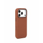 Mujjo Troubadour nahkümbris Apple iPhone 18 Pro / 17 Pro jaoks, MagSafe, helepruun