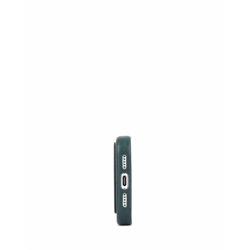 Mujjo Troubadour nahkümbris Apple iPhone 18 Pro / 17 Pro jaoks, MagSafe, obsidiaanroheline