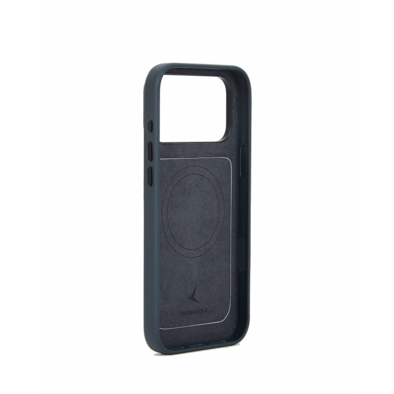 Mujjo Troubadour Modular Leather Case nahkümbris Apple iPhone 18 Pro Max / 17 Pro Max jaoks, MagSafe, basalt
