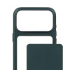 Mujjo Troubadour Modular Leather Case nahkümbris Apple iPhone 18 Pro Max / 17 Pro Max jaoks, MagSafe, obsidiaanroheline