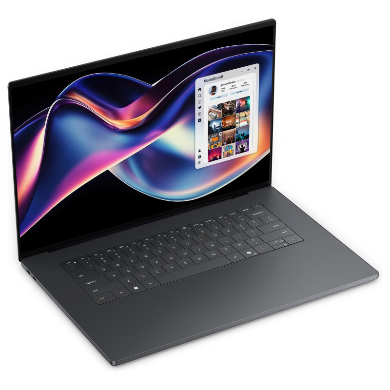 Dell XPS 16 DA16260-945YK 16-tolline puuteekraaniga sülearvuti, Intel Core Ultra X9 388H, 32 GB RAM, 1 TB SSD, Windows 11 Home, grafiit
