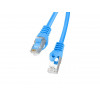 Lanberg PCF6-10CC-0050-B Cat6 F/UTP võrgukaabel, 0,5 m, sinine
