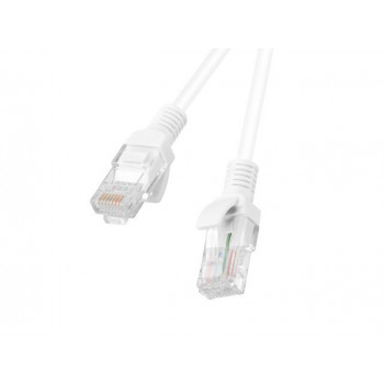 Lanberg PCU6-10CC-0500-W Cat6 U/UTP võrgukaabel, 5 m, valge