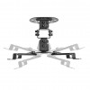 Maclean MC-200 B projektori laekinnitus, 54–320 mm, kuni 13,5 kg, must