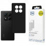 3MK Matt Case Xiaomi Redmi Note 14 Pro 4G ümbris, must