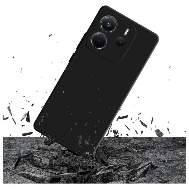 3MK Matt Case Pro ümbris Xiaomi Redmi Note 14 4G jaoks, must