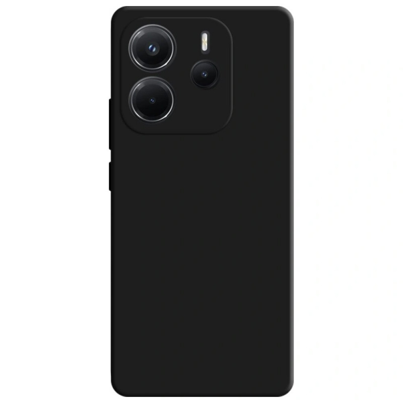 3MK Matt Case Pro ümbris Xiaomi Redmi Note 14 4G jaoks, must
