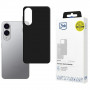 3MK Matt Case telefoniümbris Samsung Galaxy S25 Edge jaoks, must