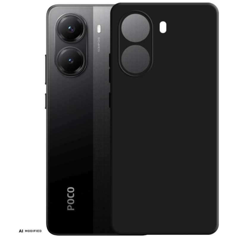 3MK Matt Case Pro telefoniümbris Poco X7 Pro 5G jaoks, must