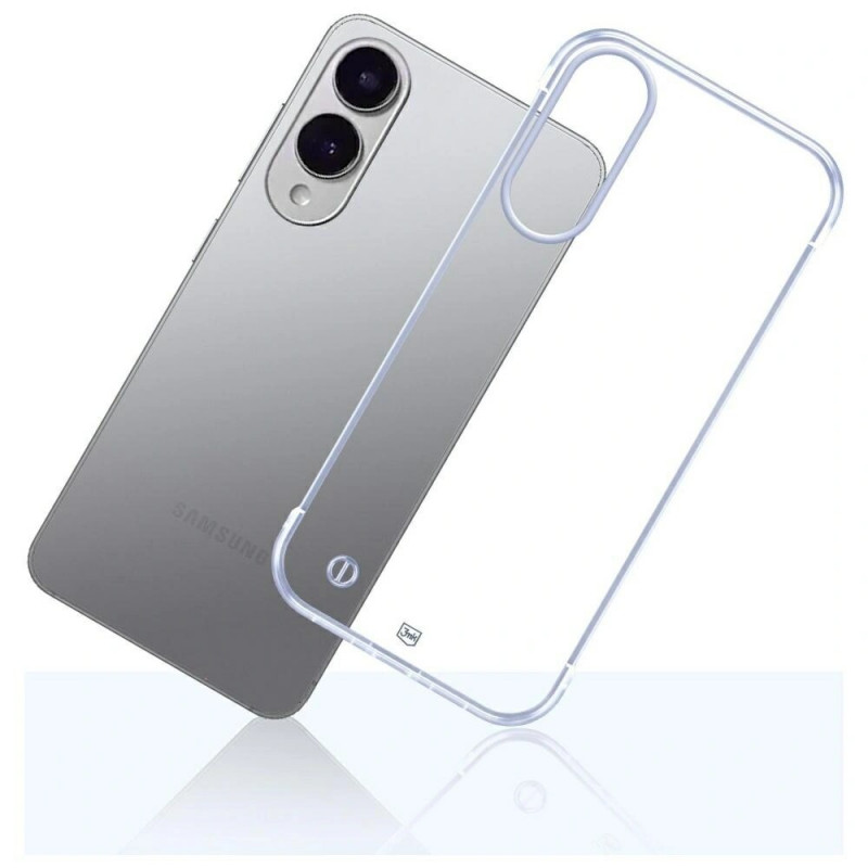 3MK Just20g Clear Case telefoniümbris Samsung Galaxy S25 Edge jaoks, läbipaistev