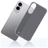 3MK Just20g Matt Case telefoniümbris Samsung Galaxy S25 Edge jaoks, must
