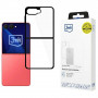 3MK Satin Armor Case+ Flip ümbris Samsung Galaxy Z Flip7 jaoks, läbipaistev