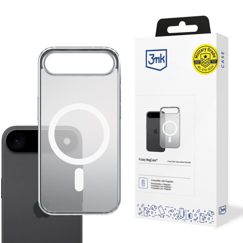 3MK Frosty MagCase ümbris Apple iPhone Airile, valge