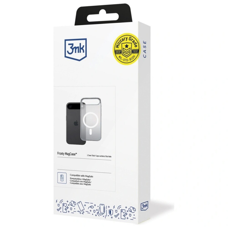 3MK Frosty MagCase ümbris Apple iPhone Airile, valge