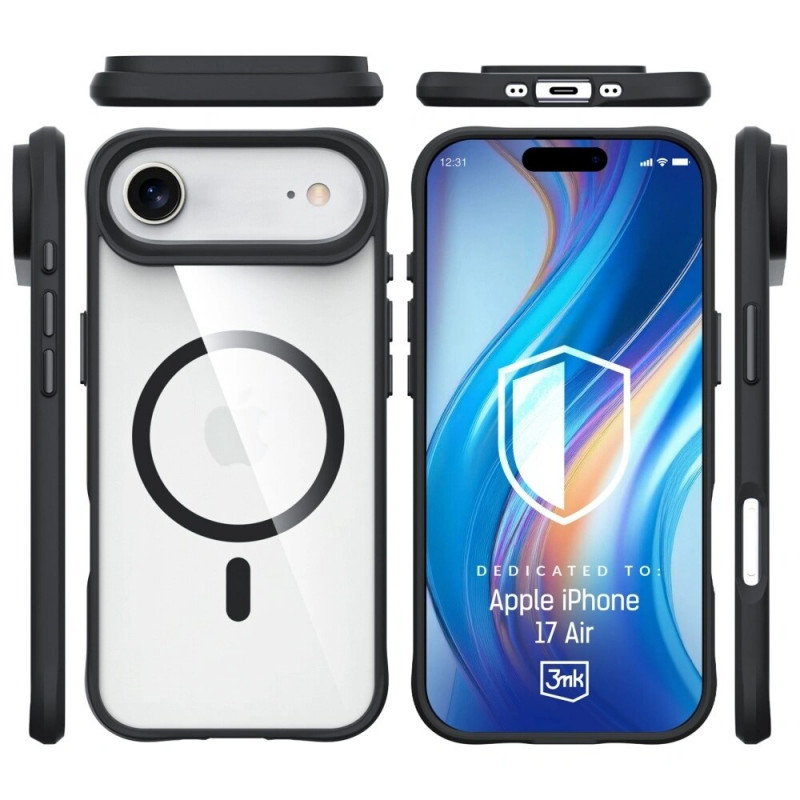 3mk Satin Armor MagCase ümbris Apple iPhone Airile, valge