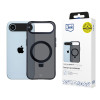 3mk Smoke Case Mag&Stand ümbris Apple iPhone Airile, must