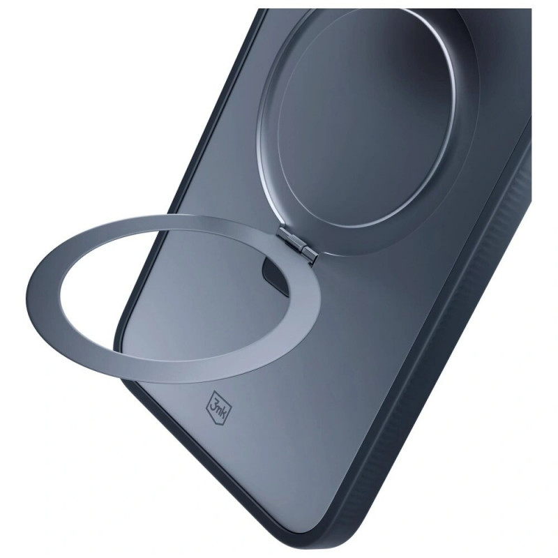 3mk Smoke Case Mag&Stand ümbris Apple iPhone Airile, must