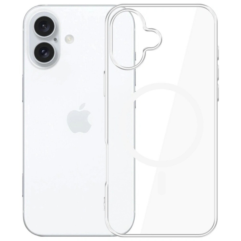 3MK Clear MagCase ümbris Apple iPhone 17-le, läbipaistev