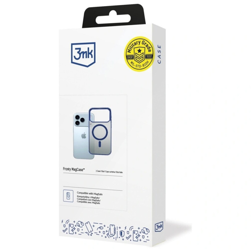 3mk Frosty MagCase ümbris Apple iPhone 17 Pro Max, sinine