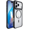 3mk Satin Armor MagCase ümbris Apple iPhone 17 Pro Max, läbipaistev must