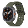 Tech-Protect Iconband Pro kellarihm Samsung Galaxy Watch Ultra 1 / 2 (2024-2026) jaoks, 47 mm, sõjaväeroheline