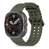 Tech-Protect Iconband Pro kellarihm Samsung Galaxy Watch Ultra 1 / 2 (2024-2026) jaoks, 47 mm, sõjaväeroheline