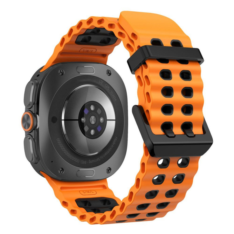 Tech-Protect Iconband Pro kellarihm Samsung Galaxy Watch Ultra 1 / 2 (2024-2026) jaoks, 47 mm, oranž ja must