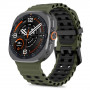 Tech-Protect Iconband Pro kellarihm Samsung Galaxy Watch Ultra 1 / 2 (2024-2026) jaoks, 47 mm, sõjaväeroheline ja must