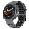 Tech-Protect Iconband Pro kellarihm Samsung Galaxy Watch Ultra 1 / 2 (2024-2026) jaoks, 47 mm, hall ja must