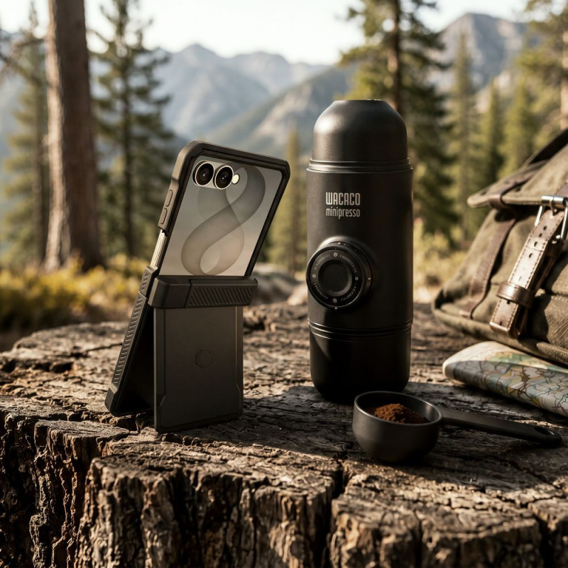 Tech-Protect Kevlar Pro ümbris Samsung Galaxy Z Flip 8 jaoks, must