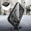 Tech-Protect MagMat MagSafe ümbris Apple iPhone 17 Pro Max'ile, must/läbipaistev