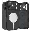 Tech-Protect Silicone MagSafe ümbris Apple iPhone 17 Pro Max'ile, must