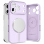 Tech-Protect Silicone MagSafe ümbris Apple iPhone 17 Pro'le, lilla, THP4521