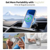 Tech-Protect Silicone MagSafe ümbris Apple iPhone 17 Pro'le, kivihall