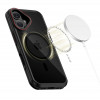 Tech-Protect MagHybrid MagSafe ümbris Apple iPhone 17'le, must/punane