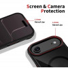 Tech-Protect MagHybrid MagSafe ümbris Apple iPhone Air'ile, must/punane